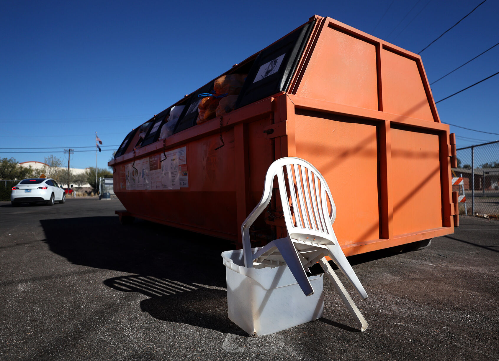 Hard-to-recycle drop-off on Tucson's southeast side shut down